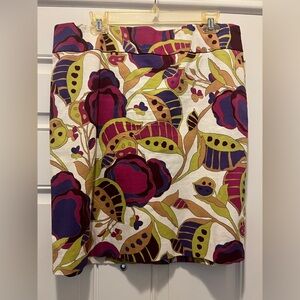 Merona Multicolor Floral Pencil Skirt